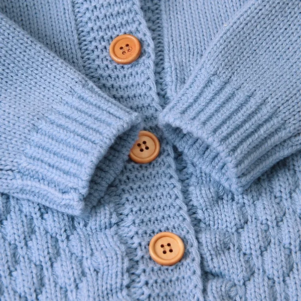 2020 Autumn Winter Newborn Sweater Baby Boy Girl Clothes Romper - Image 4