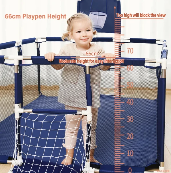 PANGDUBE Baby Playpen for Children – Baby Playground for 6 Months to 6 Years Old Kids - Image 4