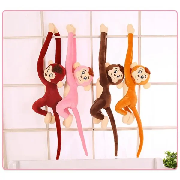 65CM Long Arm Monkey Plush Toy – Cute Stuffed Animal Doll for Kids, Curtains & Birthday Gifts - Image 2