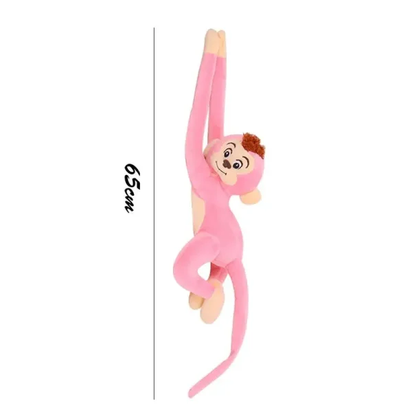 65CM Long Arm Monkey Plush Toy – Cute Stuffed Animal Doll for Kids, Curtains & Birthday Gifts - Image 6