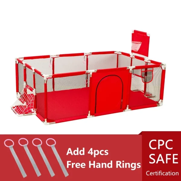 Baby Playpens Indoor Baby Safety Barriers Large Size- Children’s Home Playground Park Fence - Image 8