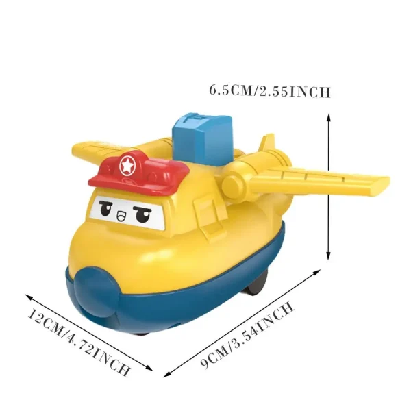 Press and Go Cars Airplane Toy Pull Back Friction Car Inertia Toys Montessori Early Education Crawling Toys New Year Gift - Image 9