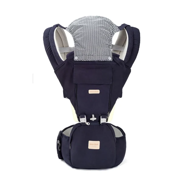 Insular Baby Carrier – Front-Facing Hipseat Ergonomic Sling for Newborns & Toddlers (Up to 20kg) - Image 8