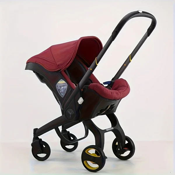 Baby Stroller Car Seat for Newborn Prams Infant Buggy Safety Cart Carriage Lightweight 3-in-1 Travel System - Image 13