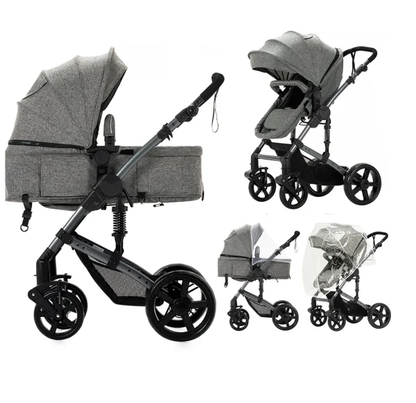 Lightweight Baby Stroller 2-in-1 for Newborn – Convertible Stroller for Baby Car Comfort, Free Shipping - Image 11