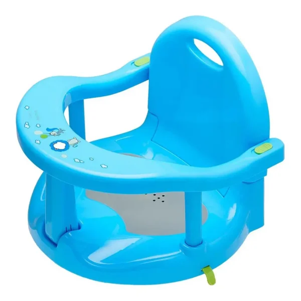 Foldable Baby Bath Seat – Soft Mat with Suction Cups & Wrap-Around Support - Image 11