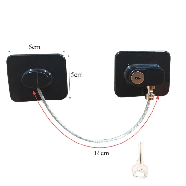 Password Baby Safety Door Window Lock Key for Children Kids Home Security Protection Baby Care Cabinet Refrigerator Locks Drawer - Image 10