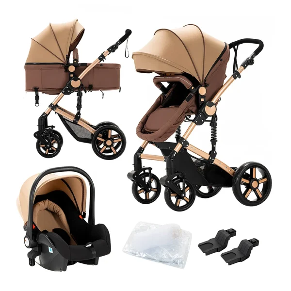 Lightweight Baby Stroller 2-in-1 for Newborn – Convertible Stroller for Baby Car Comfort, Free Shipping - Image 15