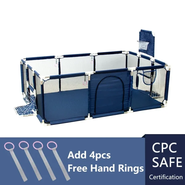 Baby Playpens Indoor Baby Safety Barriers Large Size- Children’s Home Playground Park Fence - Image 12