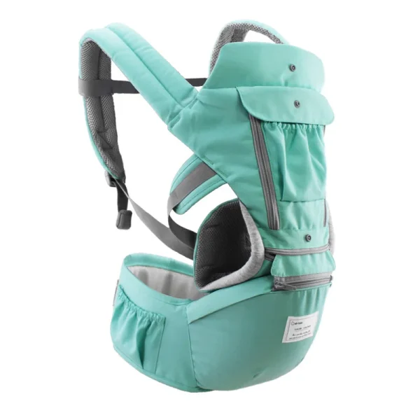 Insular Baby Carrier – Front-Facing Hipseat Ergonomic Sling for Newborns & Toddlers (Up to 20kg) - Image 10