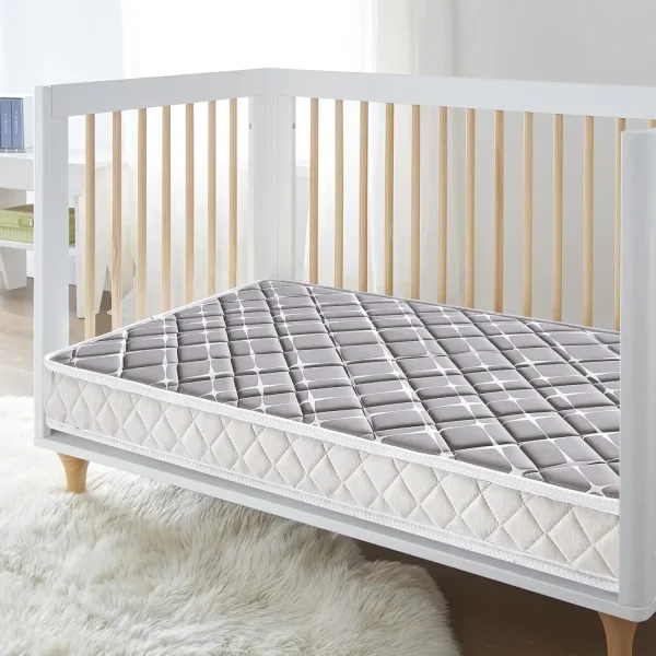 Dual-Sided Baby Crib Mattress and Toddler Mattress 52"  27.6" 5" - Breathable Firm Soft Fits Standard Cribs and - Image 6