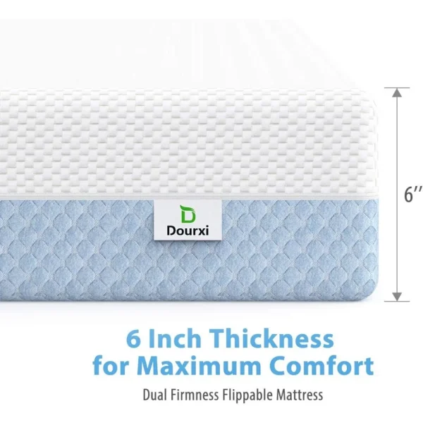 Dual-Sided Memory Foam Toddler Bed Mattress – Triple-Layer Breathable Infant & Toddler Mattress - Image 5