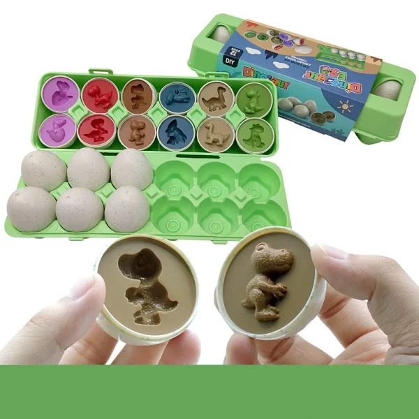 Baby Learning Educational Toy Smart Egg Toy Games Shape Matching Sorters Toys Montessori Eggs Toys For Kids Children - Image 5