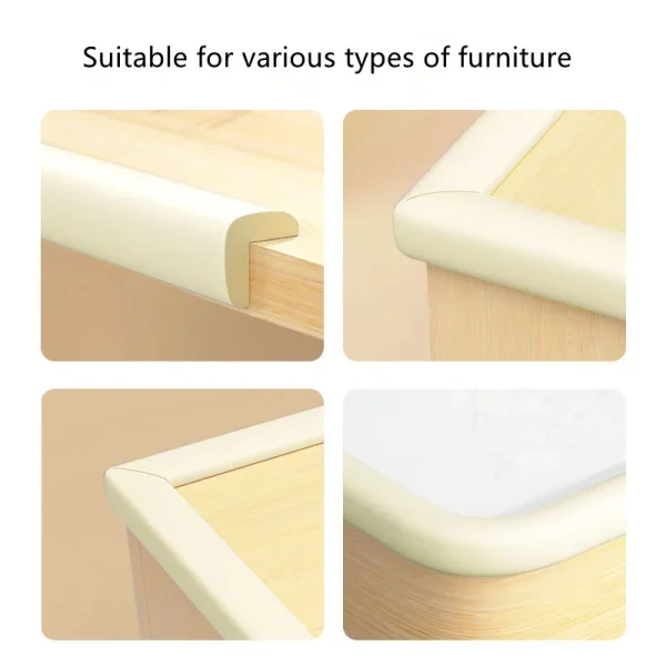 2M Super Thick Baby Safety Furniture Table Protection Edge & Corner Tape Foam Bumper - Image 5