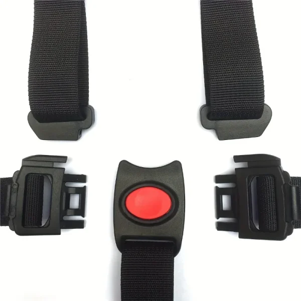 5-Point Adjustable Safety Harness – Kids Dining Chair Seat Belt for Indoor & Outdoor Use - Image 5