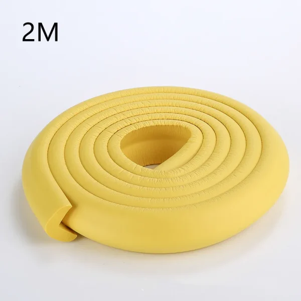 2M Super Thick Baby Safety Furniture Table Protection Edge & Corner Tape Foam Bumper - Image 7