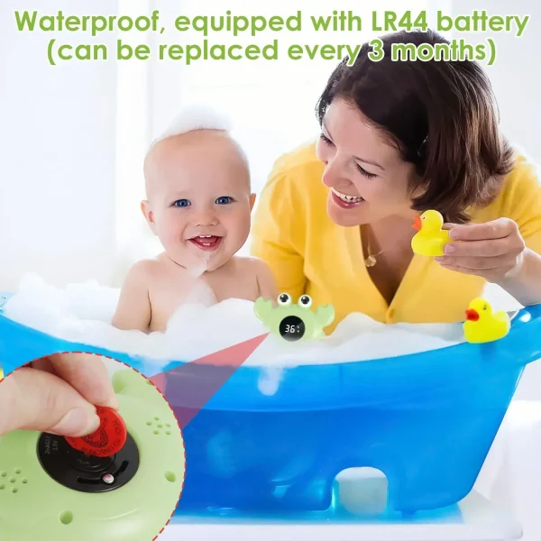 LED Baby Bath Thermometer – Floating Digital Water Thermometer for Infants & Newborns - Image 5