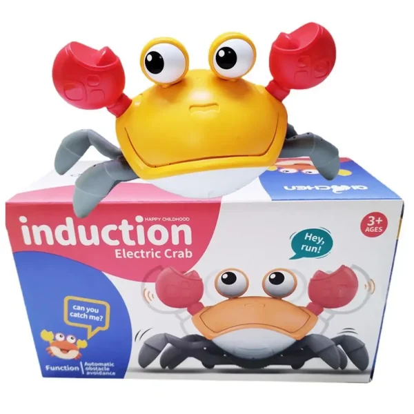 Crawling Crab Baby Toy – Interactive Tummy Time Walking & Dancing Toy for Infants - Image 7