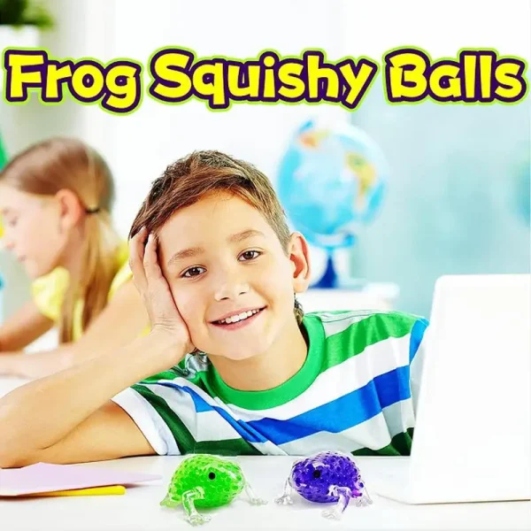 Squeeze Frog Fidget Toy – Funny Stress Relief Gadget for Autism, ADHD, and Anxiety - Image 3