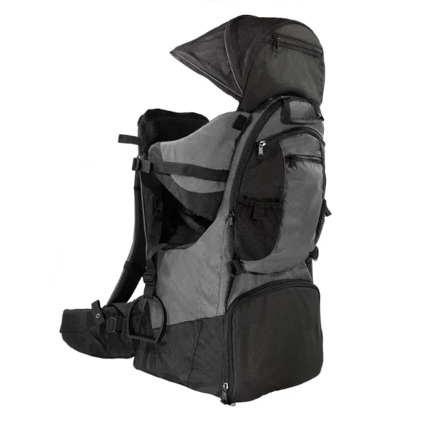 Deluxe Adjustable Baby Carrier – Outdoor Hiking Child Backpack with Shoulder & Waist Straps - Image 2