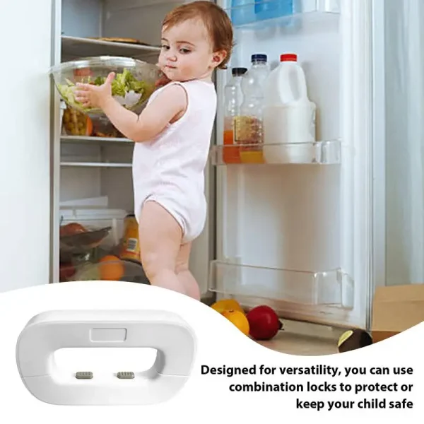 Child Safety Fridge Locks – Child Proof Refrigerator, Cabinet, Freezer, and Drawer Locks - Image 3