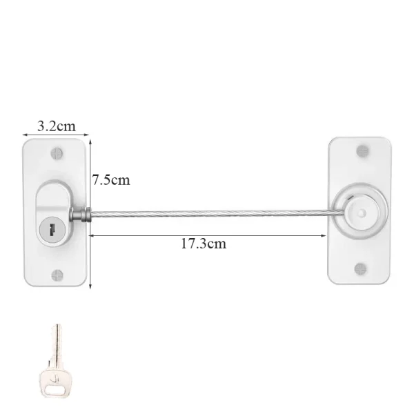 Password Baby Safety Door Window Lock Key for Children Kids Home Security Protection Baby Care Cabinet Refrigerator Locks Drawer - Image 7