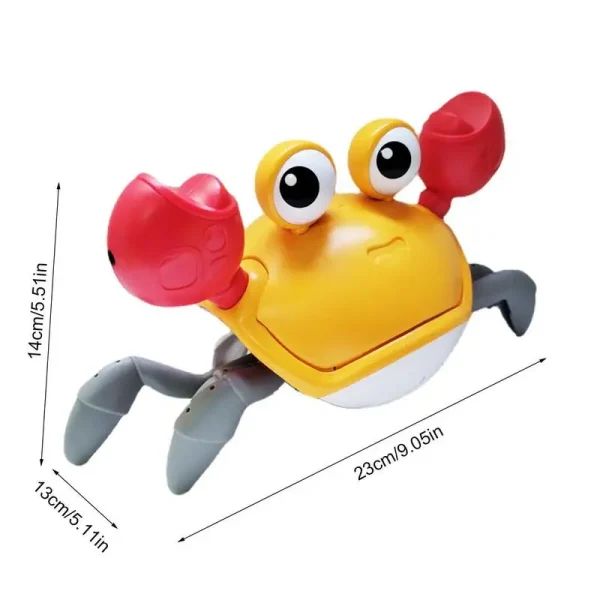 Crawling Crab Baby Toy – Interactive Tummy Time Walking & Dancing Toy for Infants - Image 6