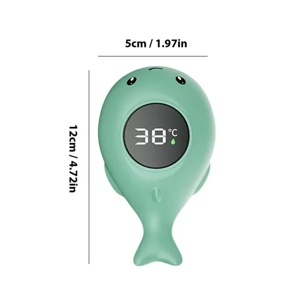 Waterproof Baby Bathtub Thermometer – Floating LED Water Temperature Toy with Sensor Technology - Image 8