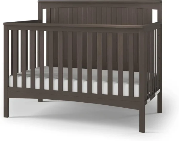 4-in-1 Convertible Crib – Baby Crib Converts to Day Bed, Toddler Bed, and Full-Size Bed - Image 8