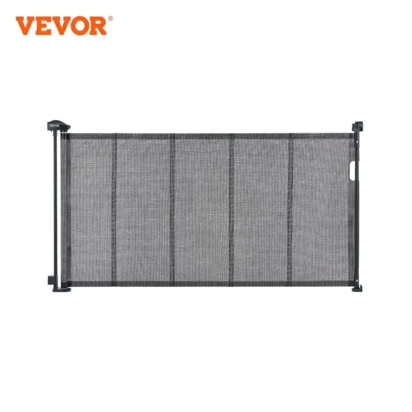 VEVOR Retractable Baby Gate – Tall Wide Mesh Safety Gate for Kids & Pets