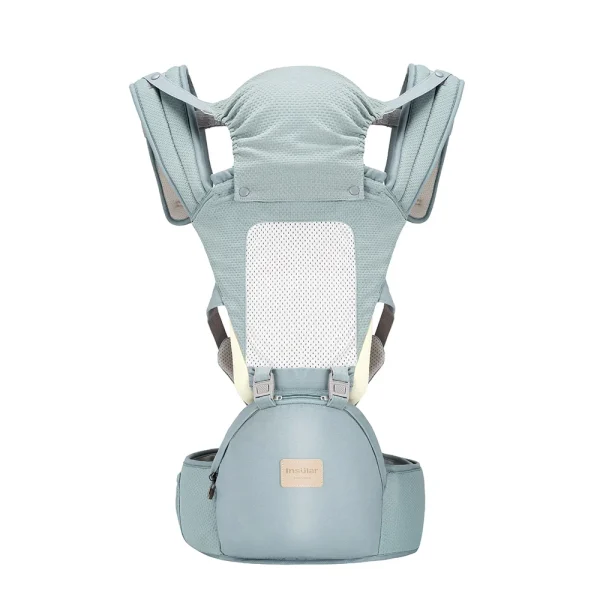 Insular Baby Carrier – Front-Facing Hipseat Ergonomic Sling for Newborns & Toddlers (Up to 20kg) - Image 16