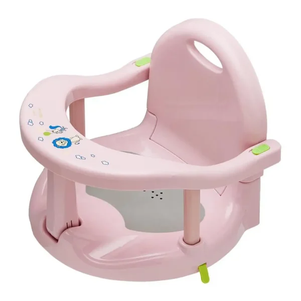 Foldable Baby Bath Seat – Soft Mat with Suction Cups & Wrap-Around Support - Image 7