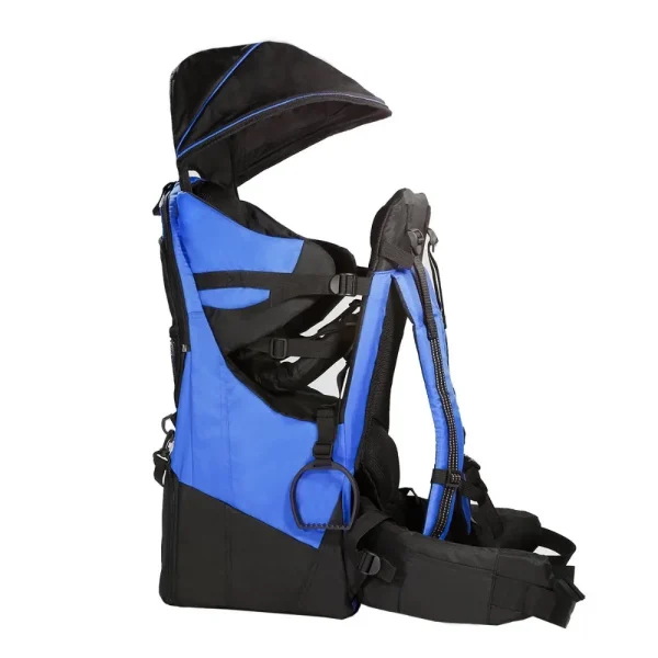 Deluxe Adjustable Baby Carrier – Outdoor Hiking Child Backpack with Shoulder & Waist Straps - Image 5