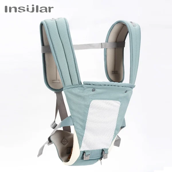 Insular Baby Carrier – Front-Facing Hipseat Ergonomic Sling for Newborns & Toddlers (Up to 20kg) - Image 4