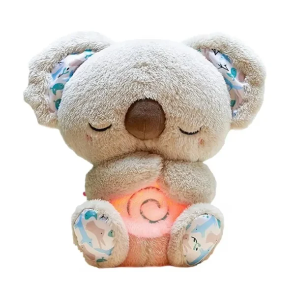 Baby Soothing Plush Toy – Breathing Bear & Sleep Companion with Music