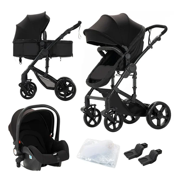 Lightweight Baby Stroller 2-in-1 for Newborn – Convertible Stroller for Baby Car Comfort, Free Shipping - Image 18